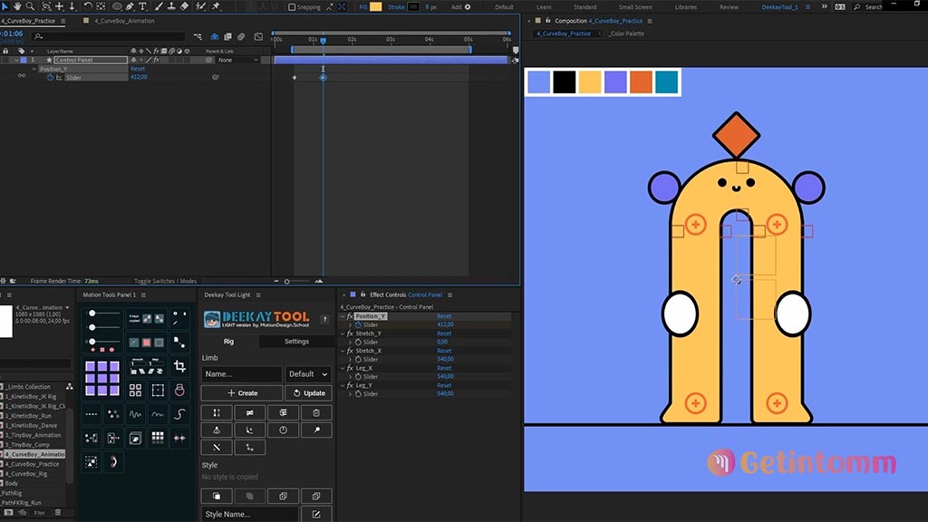 Motion Design School – Deekay Rigging & Motion Free Download 2 Rigging & Motion Free Download