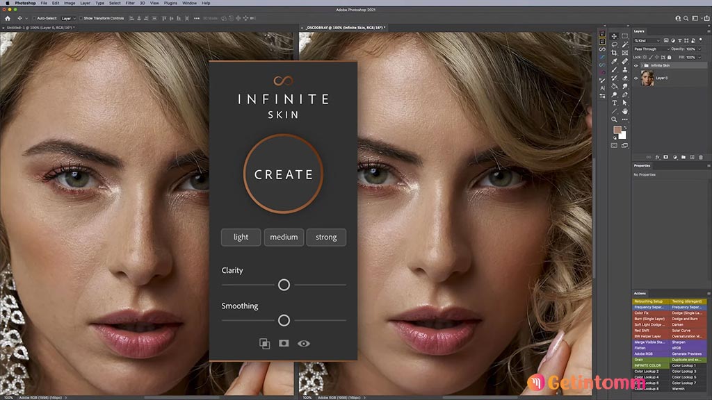 Infinite Skin Plugin v1.0.1 Free Download 2 Infinite Skin Plugin UXP – Smooth skin while keeping natural texture