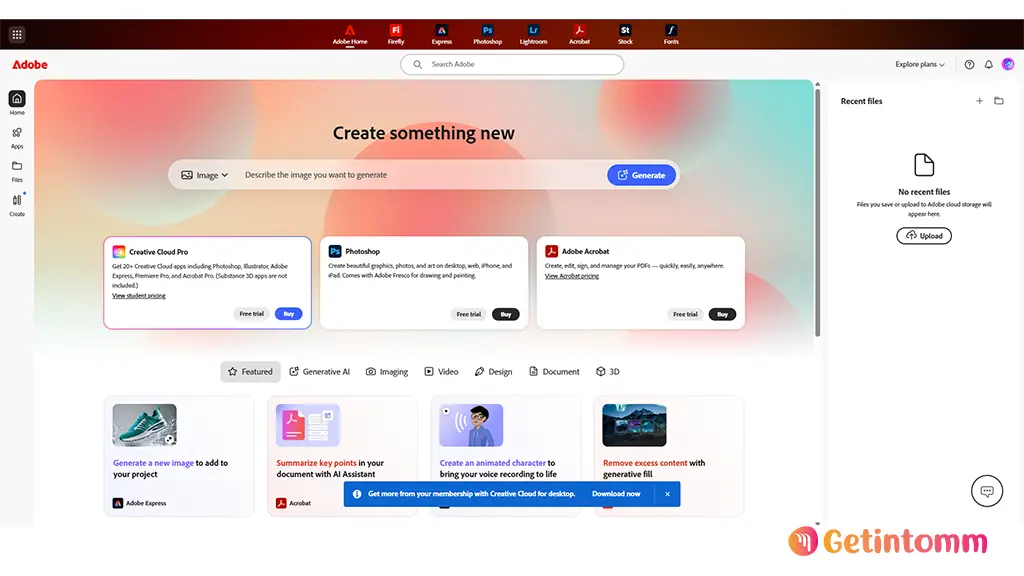 Adobe Creative Cloud Install / ဖွင့်နည်း 6 Adobe Creative Cloud login Adobe ID