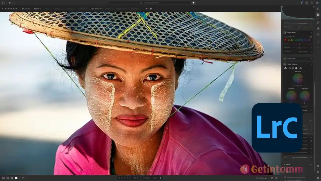 Adobe Lightroom Classic v15.1 Free Download (Latest 2025) 2 Adobe Lightroom Classic main editing interface