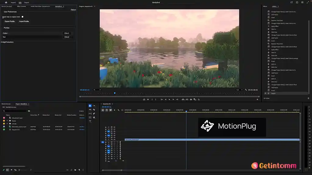 Motionplug MediaBind v1.3.0 Download (Latest 2025) for Premiere Pro 2 motionplug mediabind premiere pro extension free download