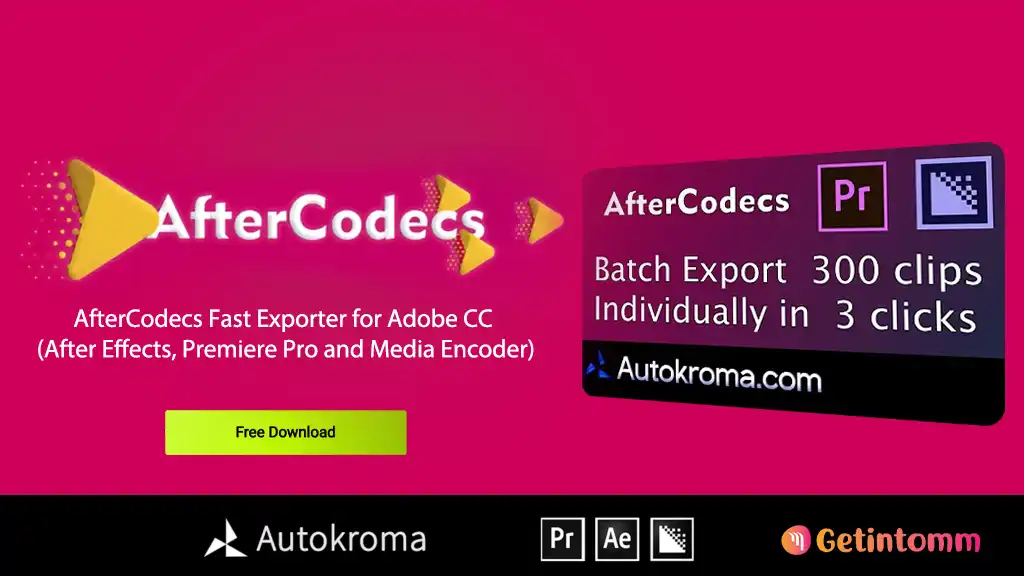 Autokroma AfterCodecs v1.12.0 Download (Latest Version) | GetintoMM 1 autokroma aftercodecs free download